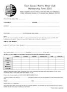 membership form