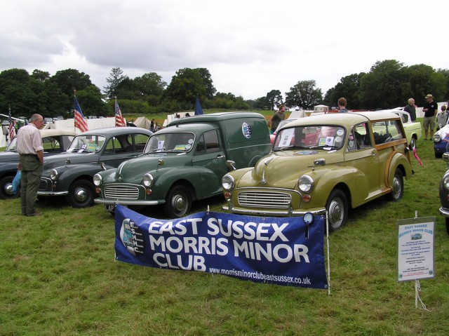 Cars at a show